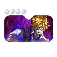 Load image into Gallery viewer, The Seven Deadly Sins Meliodas Car Sunshade