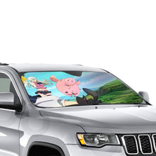 Load image into Gallery viewer, The Seven Deadly Sins Meliodas, Hawk, Elizabeth Liones  Car Sunshade