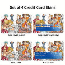 Load image into Gallery viewer, The Sins are all here Credit Card Skins (4-in-1 Pack)