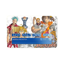 Load image into Gallery viewer, The Sins are all here Credit Card Skins (4-in-1 Pack)