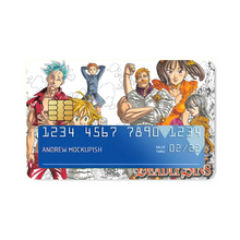 Load image into Gallery viewer, The Sins are all here Credit Card Skins (4-in-1 Pack)