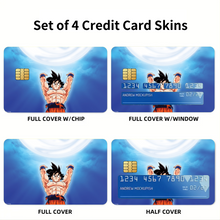 Load image into Gallery viewer, The Spirit Bomb Credit Card Skins (4-in-1 Pack)