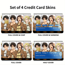 Load image into Gallery viewer, The squad Credit Card Skins (4-in-1 Pack)