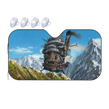 Load image into Gallery viewer, The walking castle Car Sunshade