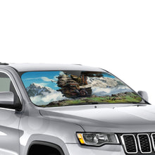Load image into Gallery viewer, The walking castle Car Sunshade