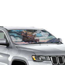 Load image into Gallery viewer, The walking castle Car Sunshade