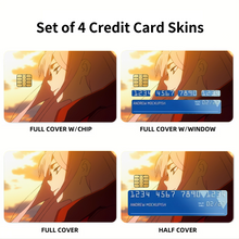 Load image into Gallery viewer, The Wind in Your Hair Credit Card Skins (4-in-1 Pack)