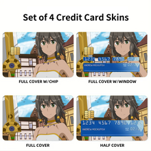 Load image into Gallery viewer, Tiona Hiryute, Dungeon ni Deai! Credit Card Skins (4-in-1 Pack)