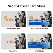 Load image into Gallery viewer, Tobio Teammates Credit Card Skins (4-in-1 Pack)