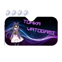 Load image into Gallery viewer, Tohak Yatogami - Purple Car Sunshade