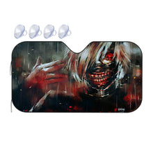 Load image into Gallery viewer, Tokyo Ghoul Ken Kaneki Car Sunshade