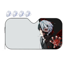 Load image into Gallery viewer, Tokyo Ghoul Ken Kaneki Car Sunshade
