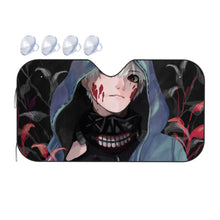 Load image into Gallery viewer, Tokyo Ghoul Ken Kaneki Car Sunshade