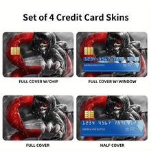 Load image into Gallery viewer, Tokyo Ghoul Ken Kaneki Credit Card Skins (4-in-1 Pack)