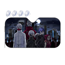 Load image into Gallery viewer, Tokyo Ghoul Ken Kaneki, Eto Yoshimura, Ayato Kirishima  Car Sunshade