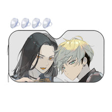 Load image into Gallery viewer, Tokyo Revengers Chifuyu Matsuno, Keisuke Baji Car Sunshade