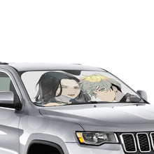 Load image into Gallery viewer, Tokyo Revengers Chifuyu Matsuno, Keisuke Baji Car Sunshade