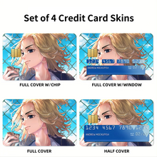 Load image into Gallery viewer, Tokyo Revengers Credit Card Skins (4-in-1 Pack)