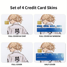 Load image into Gallery viewer, Tokyo Revengers Credit Card Skins (4-in-1 Pack)