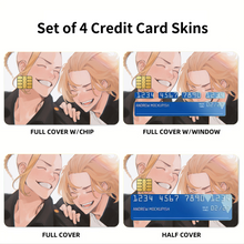 Load image into Gallery viewer, Tokyo Revengers Credit Card Skins (4-in-1 Pack)