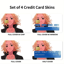 Load image into Gallery viewer, Tokyo Revengers Credit Card Skins (4-in-1 Pack)