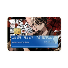 Load image into Gallery viewer, Tokyo Revengers Kazutora Hanemiya Credit Card Skins (4-in-1 Pack)