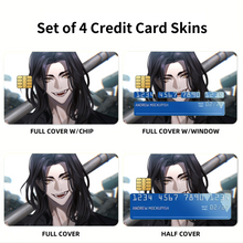 Load image into Gallery viewer, Tokyo Revengers Keisuke Baji Credit Card Skins (4-in-1 Pack)