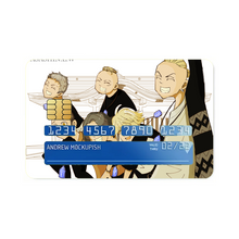 Load image into Gallery viewer, Tokyo Revengers Keisuke Baji, Kazutora Hanemiya Credit Card Skins (4-in-1 Pack)