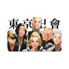 Load image into Gallery viewer, Tokyo Revengers Keisuke Baji, Takashi Mitsuya, Kazutora Hanemiya Credit Card Skins (4-in-1 Pack)