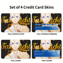 Load image into Gallery viewer, Tokyo Revengers Takemichi Hanagaki Credit Card Skins (4-in-1 Pack)