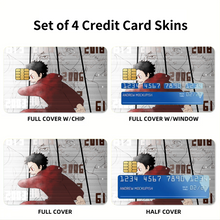 Load image into Gallery viewer, Tokyo Revengers Takemichi Hanagaki Credit Card Skins (4-in-1 Pack)