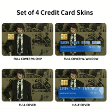 Load image into Gallery viewer, Tomomi Masaoka Face Credit Card Skins (4-in-1 Pack)