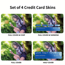 Load image into Gallery viewer, Tomoyo Sakagami Credit Card Skins (4-in-1 Pack)