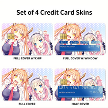 Load image into Gallery viewer, Tooru, Kanna Kamui Credit Card Skins (4-in-1 Pack)