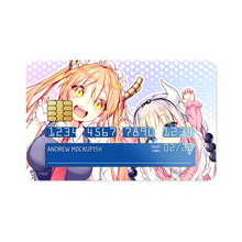 Load image into Gallery viewer, Tooru, Kanna Kamui Credit Card Skins (4-in-1 Pack)
