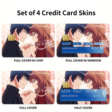 Load image into Gallery viewer, Toradora! Credit Card Skins (4-in-1 Pack)