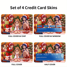 Load image into Gallery viewer, Toradora! Credit Card Skins (4-in-1 Pack)