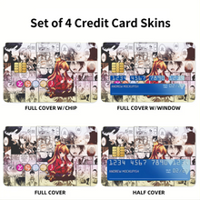 Load image into Gallery viewer, Toradora! Credit Card Skins (4-in-1 Pack)