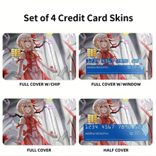 Load image into Gallery viewer, Touhou Credit Card Skins (4-in-1 Pack)