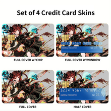Load image into Gallery viewer, Touhou Credit Card Skins (4-in-1 Pack)