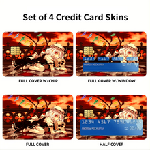 Load image into Gallery viewer, Touhou Credit Card Skins (4-in-1 Pack)