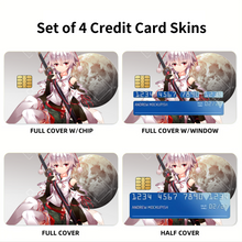 Load image into Gallery viewer, Touhou Credit Card Skins (4-in-1 Pack)