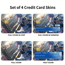 Load image into Gallery viewer, Touhou Credit Card Skins (4-in-1 Pack)