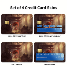 Load image into Gallery viewer, Touhou Credit Card Skins (4-in-1 Pack)