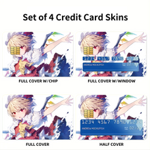 Load image into Gallery viewer, Touhou Credit Card Skins (4-in-1 Pack)