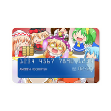 Load image into Gallery viewer, Touhou Credit Card Skins (4-in-1 Pack)