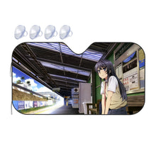 Load image into Gallery viewer, Train Station Car Sunshade