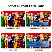 Load image into Gallery viewer, Tribute Dragon Ball Credit Card Skins (4-in-1 Pack)