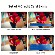 Load image into Gallery viewer, Tropical Ichigo Credit Card Skins (4-in-1 Pack)