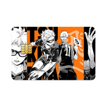 Load image into Gallery viewer, Tsukishima Kei Credit Card Skins (4-in-1 Pack)